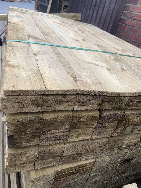 Treated Timber Paling Board 16x100mm
