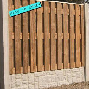 Double Sided Pale & Rail