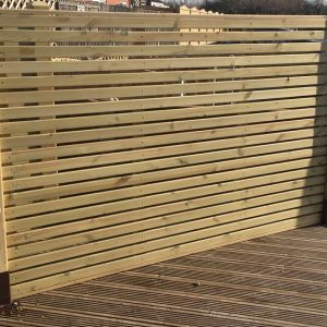 Slatted Fence Panels