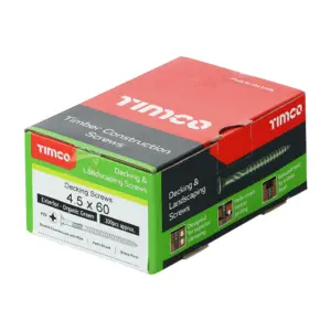 Decking Screws Green Coated 60mm
