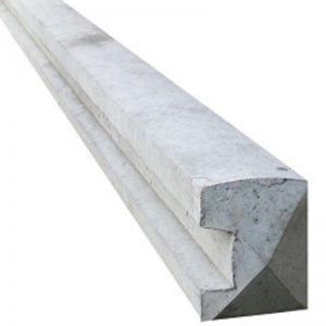 Concrete End Fence Post